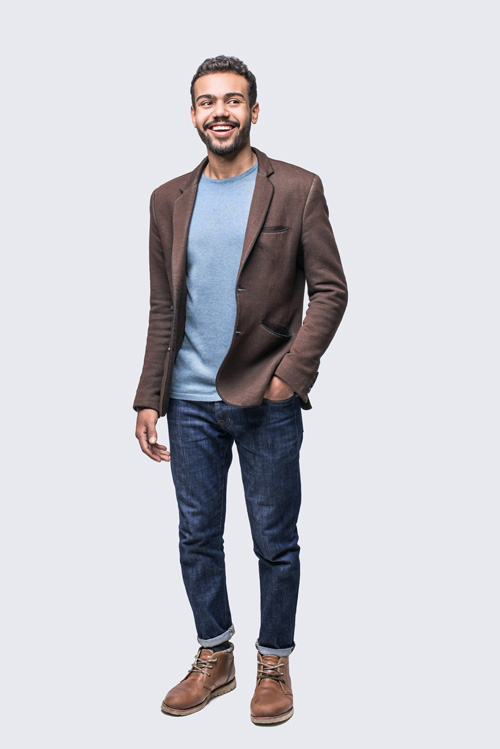 Full Body Picture Business Man