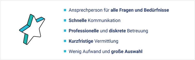 Keine Kosten für Bewerber. Beratung zu Bewerbungsunterlagen. Professionelle und diskrete Betreuung.